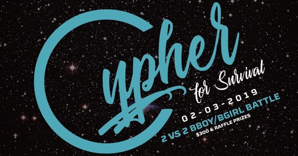 Cypher For Survival 2v2 Fundraiser Battle 2019 poster