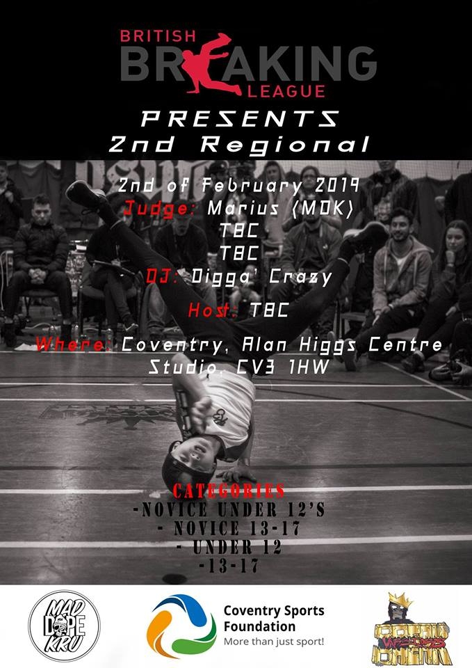 British Breaking League - Coventry 2 poster