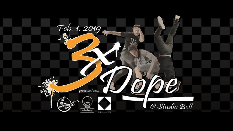3XDope 2019 poster