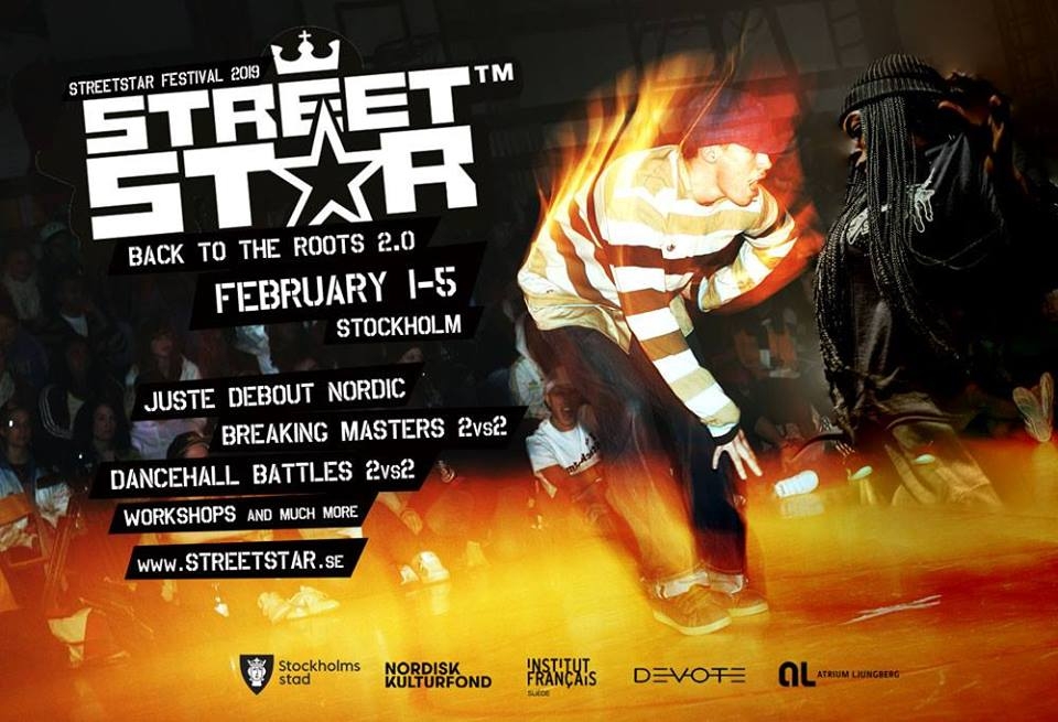 Streetstar Festival 2019 poster