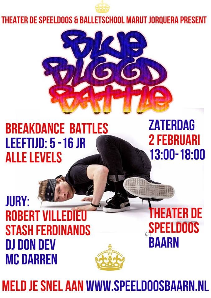 BLUE BLOOD Battle -All levels Breakdance Battle 2019 poster