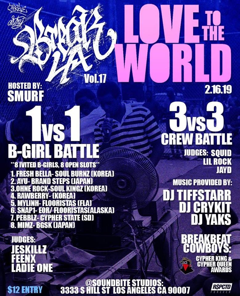 Love To The World 2019 poster