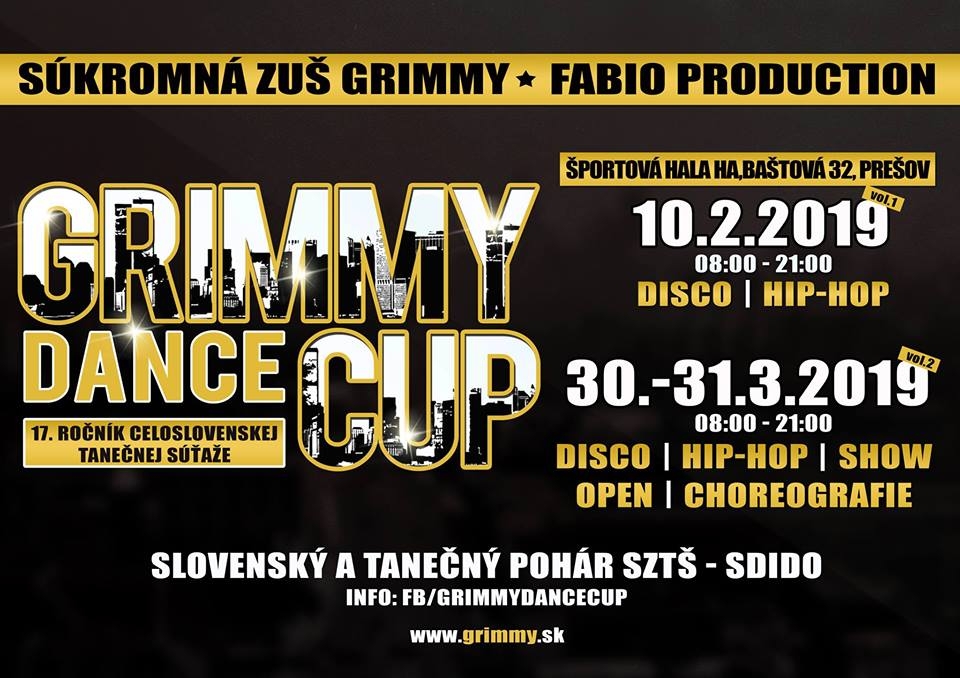 Grimmy DANCE Cup 2 2019 poster