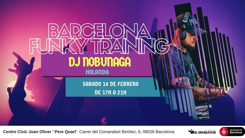 Barcelona Funky Training 2019 poster