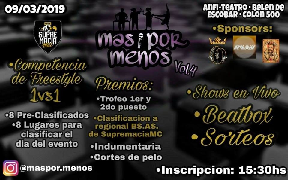 Mas Por Menos  4 2019 poster