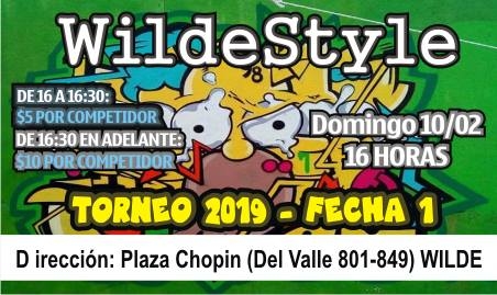 WILDE STYLE 2019 poster