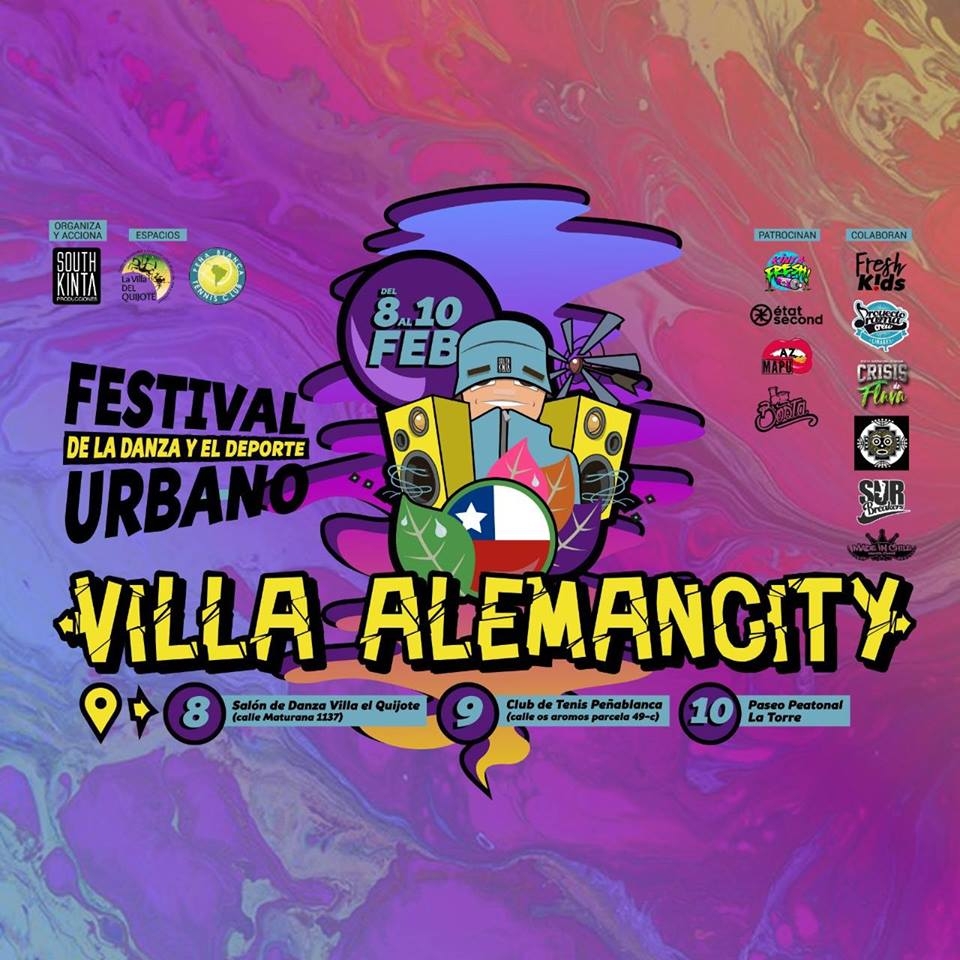 Villa Alemancity Fest Verano 2019 poster