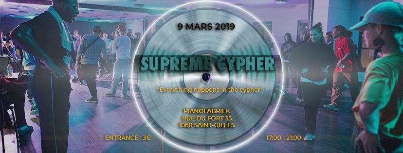 Supreme Cypher II 2019 poster