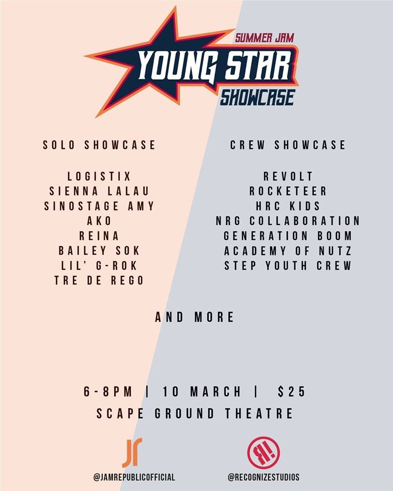 Summer Jam Young Star Showcase 2019 poster
