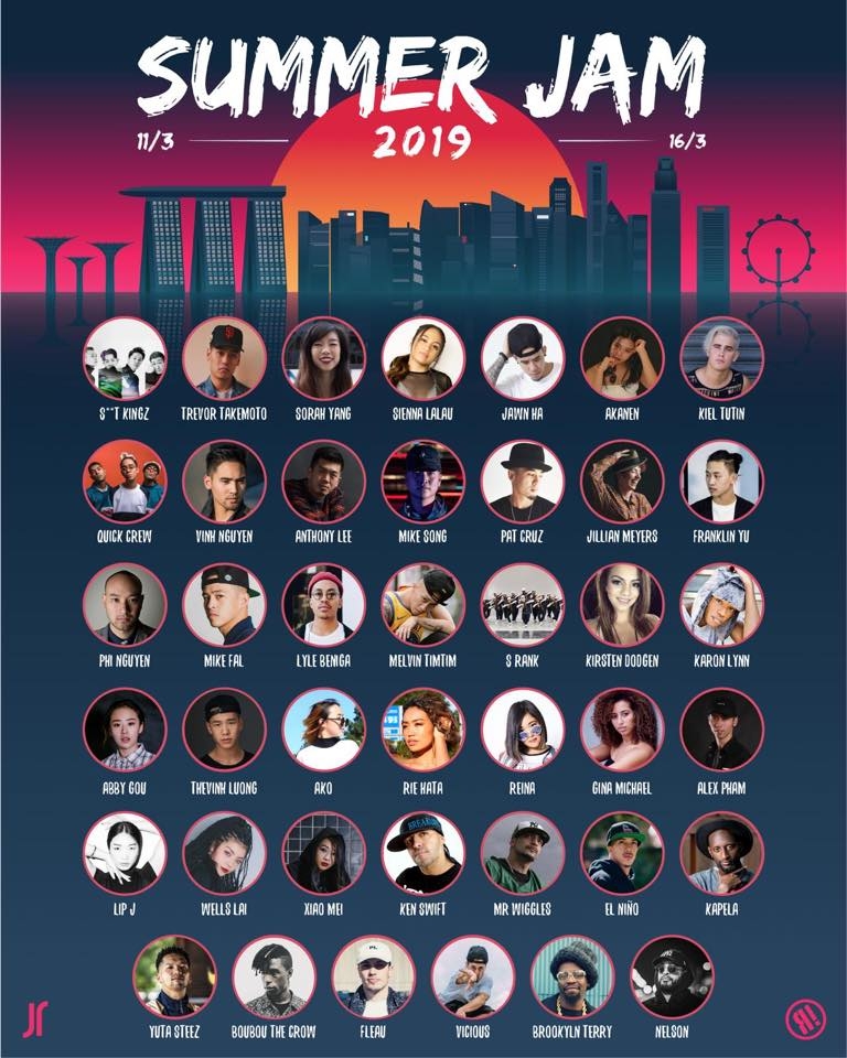 Summer Jam Dance Camp 2019 poster