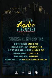 ARENA Singapore Dance Competition 2019