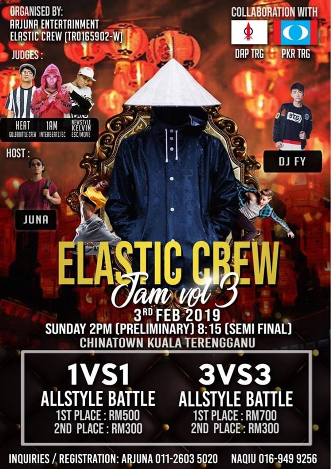 ELASTIC CREW JAM 3 2019 poster