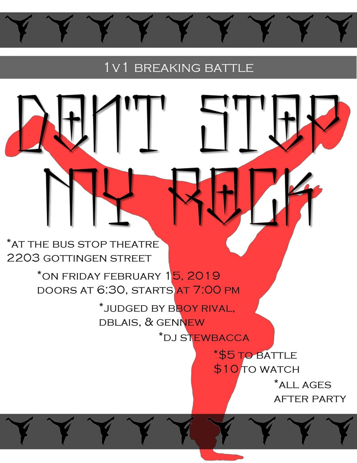 Don't Stop My Rock 2019 poster