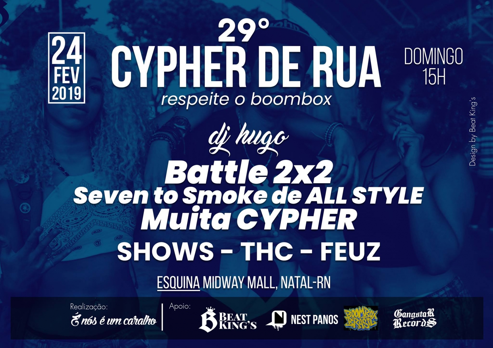 29ª Cypher de Rua 2019 poster