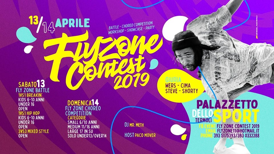 FLY ZONE Contest 2019 poster
