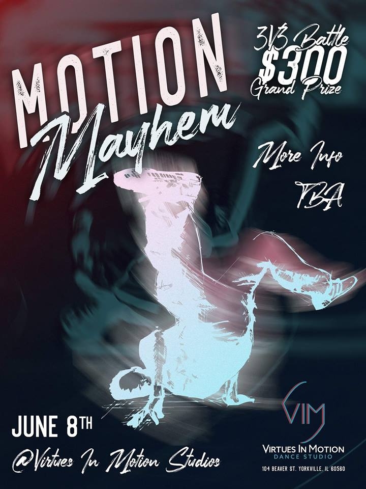 Motion Mayhem 2019 poster