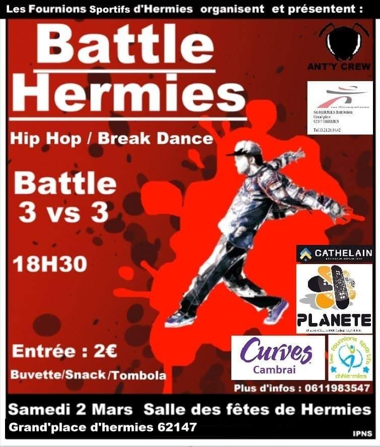 Battle 3 vs 3 Hip-Hop/ Break Dance 2019 poster