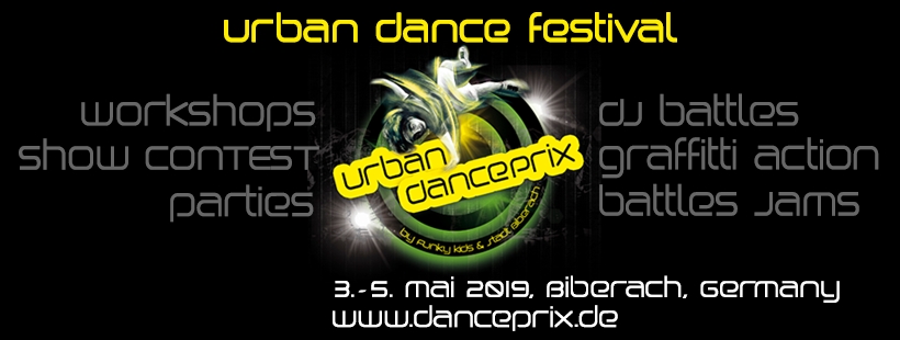 Urban Dance Festival 2019 poster