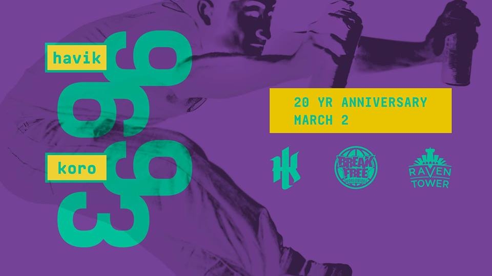 Havikoro 20th Anniversary 2019 poster