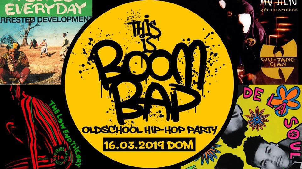 This is Boom Bap 3 - Oldschool Hip Hop Party 2019 poster
