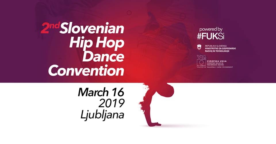 SLOVENIAN HIP-HOP DANCE CONVENTION 2 2019 poster