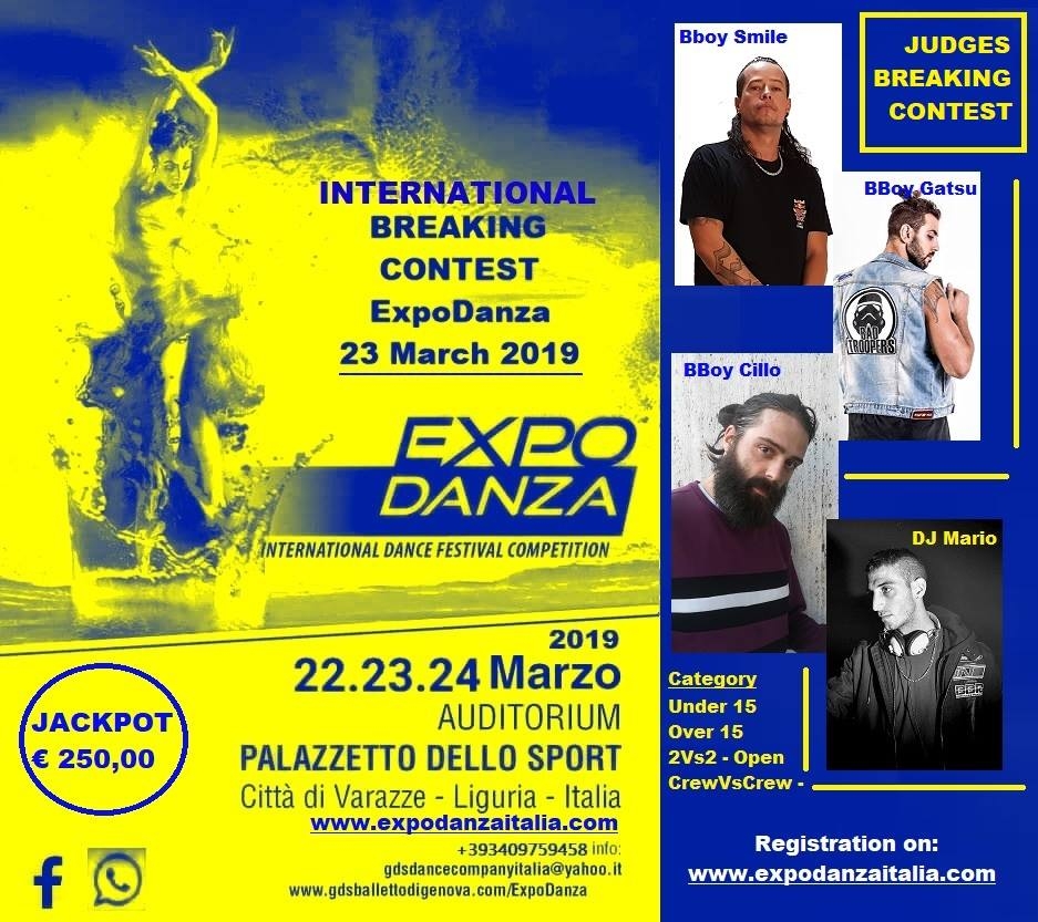Breaking Contest at EXPO Danza 2019 poster