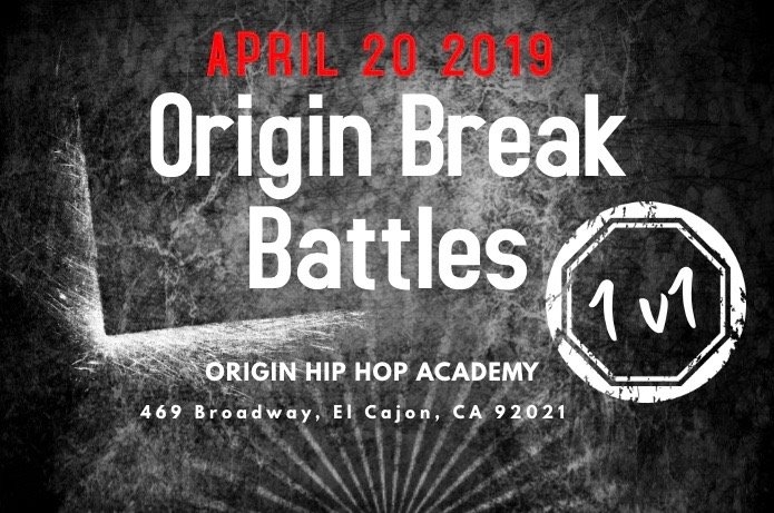 Origin BREAK Battles 1V1 2019 poster