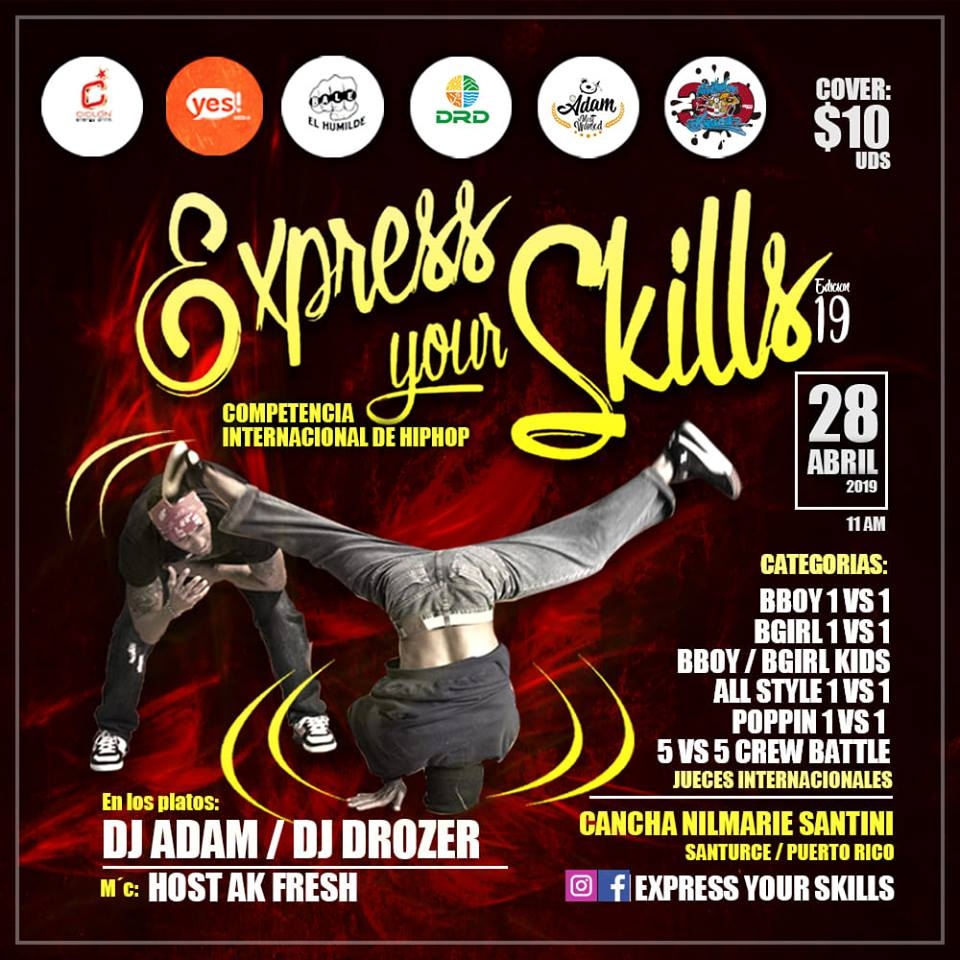 EXPRESS Your Skills 2019 Internacional poster