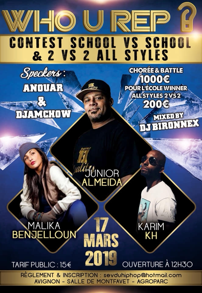 Who you Rep 2019 poster