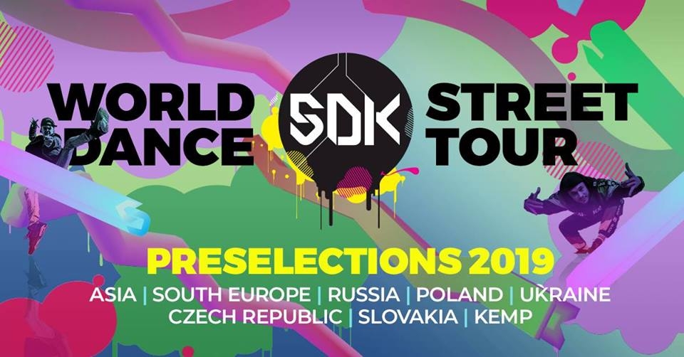 SDK World Street Dance Tour 2019 poster