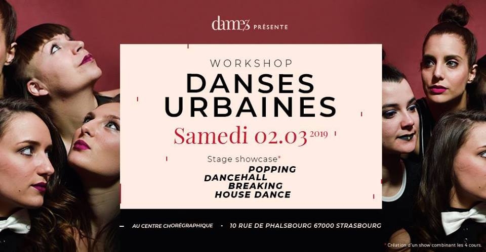 Workshop Danses Urbaines 2019 poster