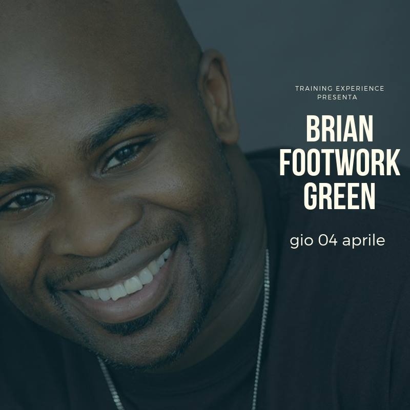 BRIAN Footwork GREEN 2019 poster