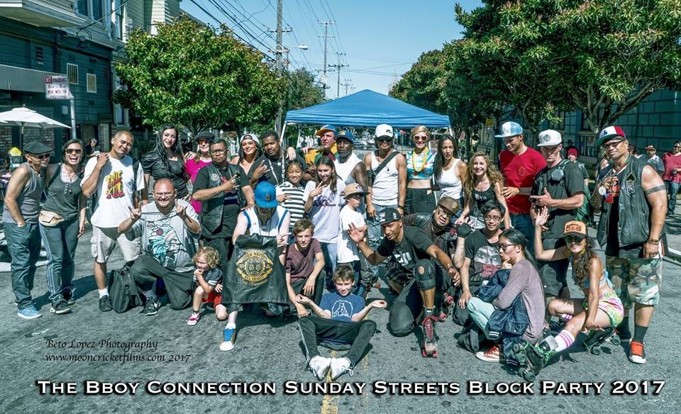 The Bboy Connection Sunday Streets Jam 2019 poster