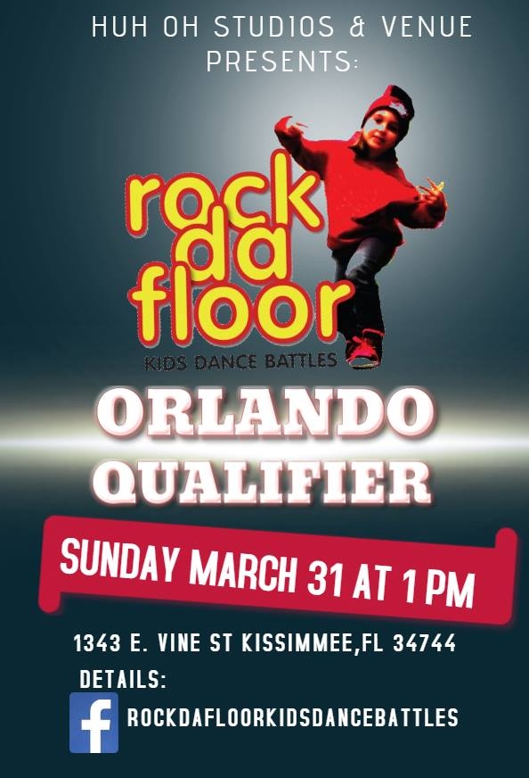 Rock da Floor Kids Dance Battles Orlando Qualifier 2019 poster