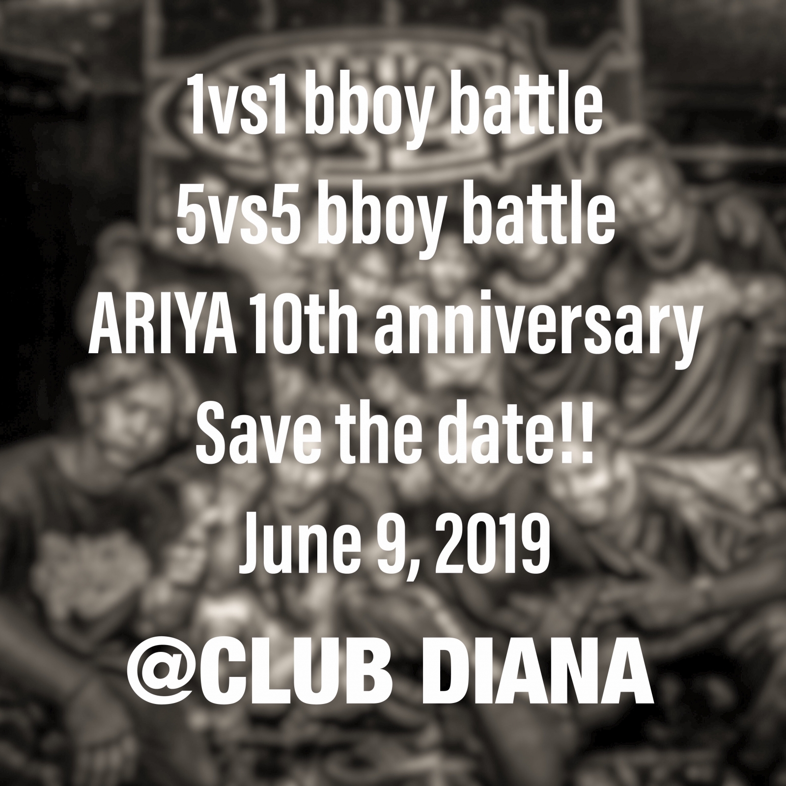 ARIYA 10TH ANNIVERSARY poster