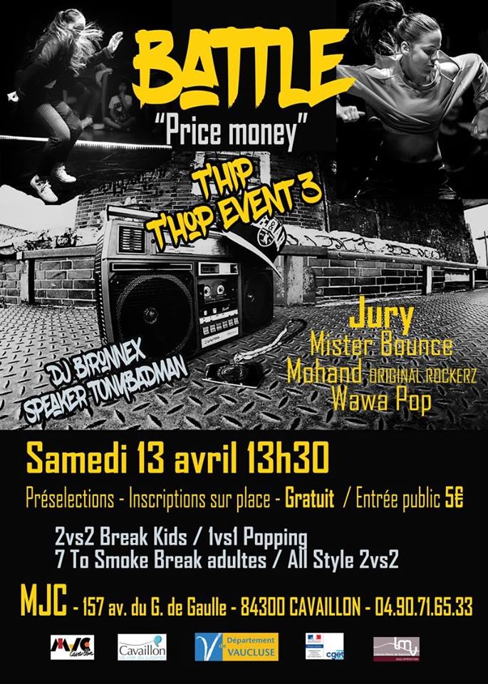 T'HIP T'HOP EVENT 3 poster