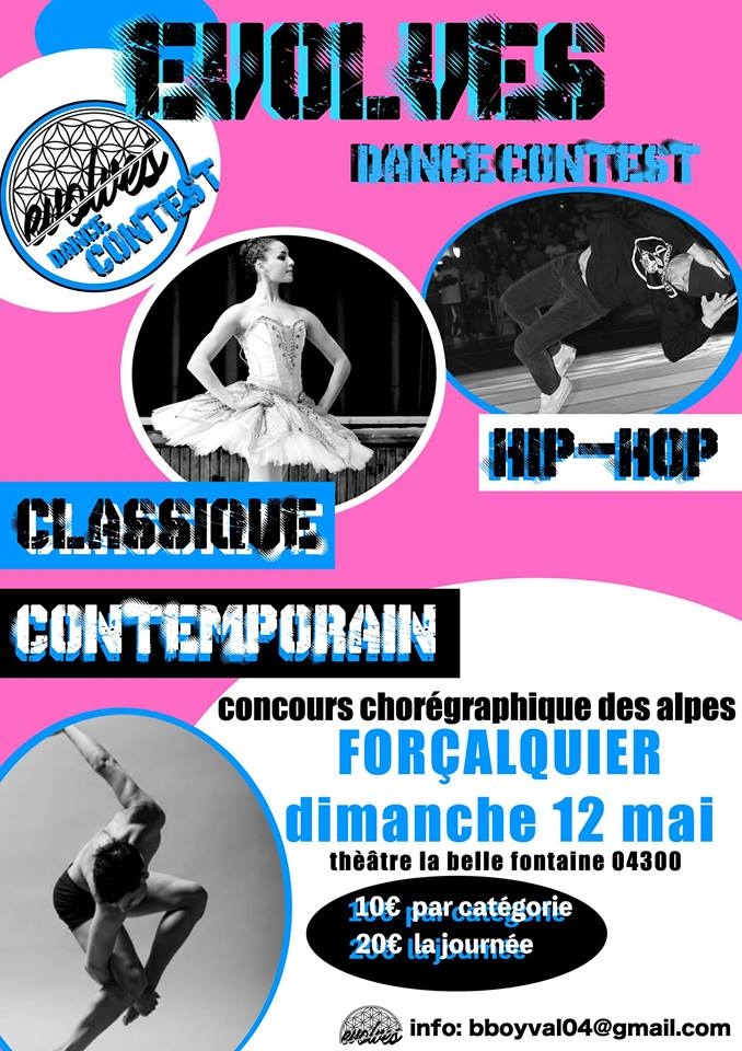 Evolves DANCE Contest 2019 poster