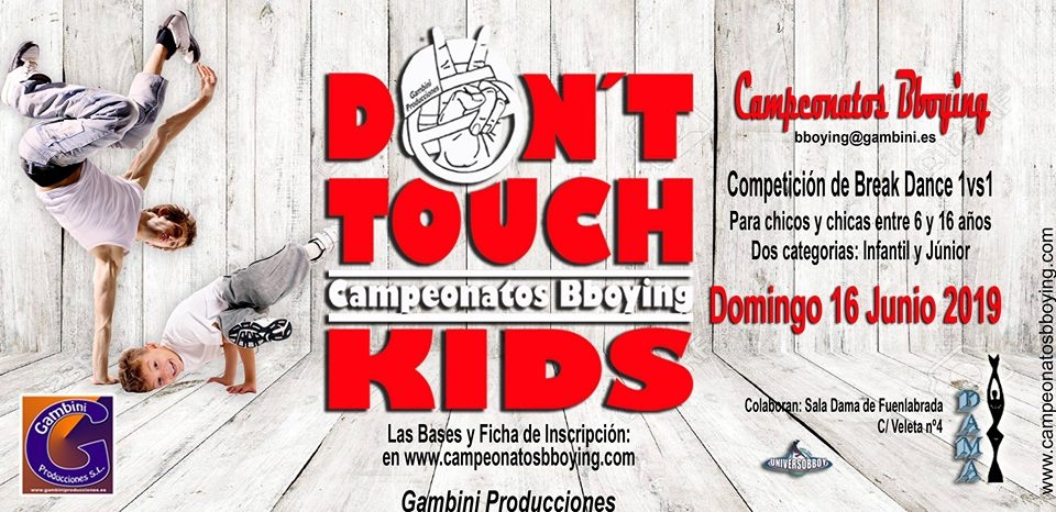 Don't Touch Kids 2019 poster