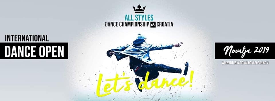 International Dance Open Novalja 2019 poster