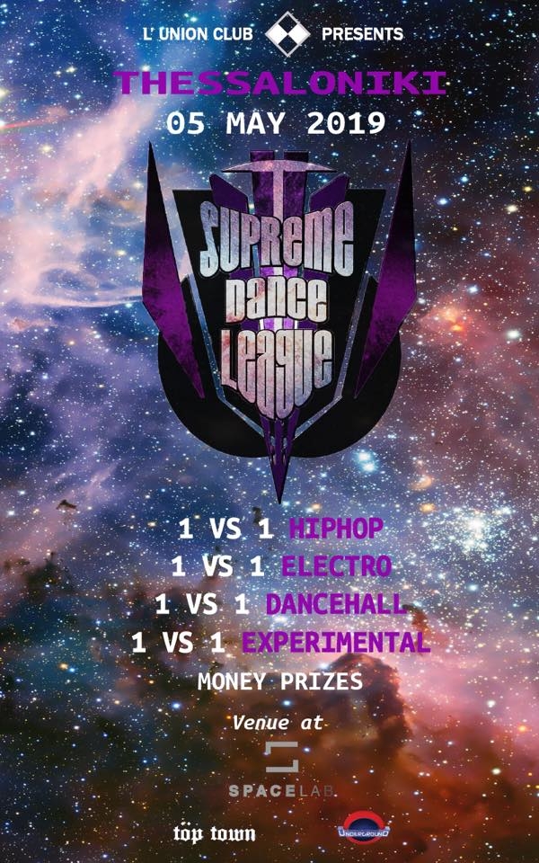 Supreme Dance League 2019 poster
