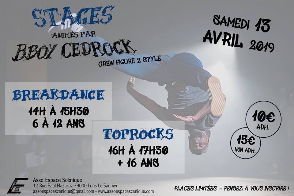 Stages Breakdance & Toprocks 2019 poster