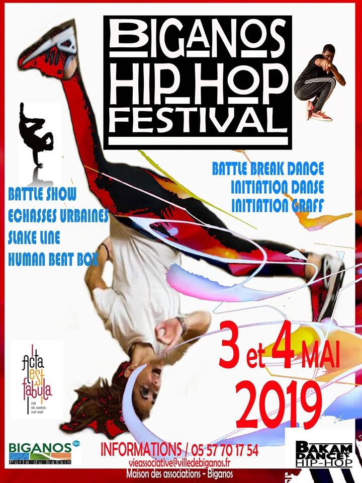 Biganos Hip Hop Festival 2019 poster