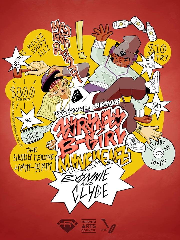 Toronto B-Girl Movement Celebration 2019 poster