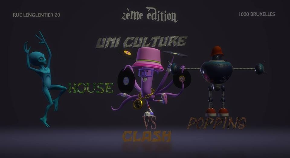 UNI Culture CLASH 2019 poster