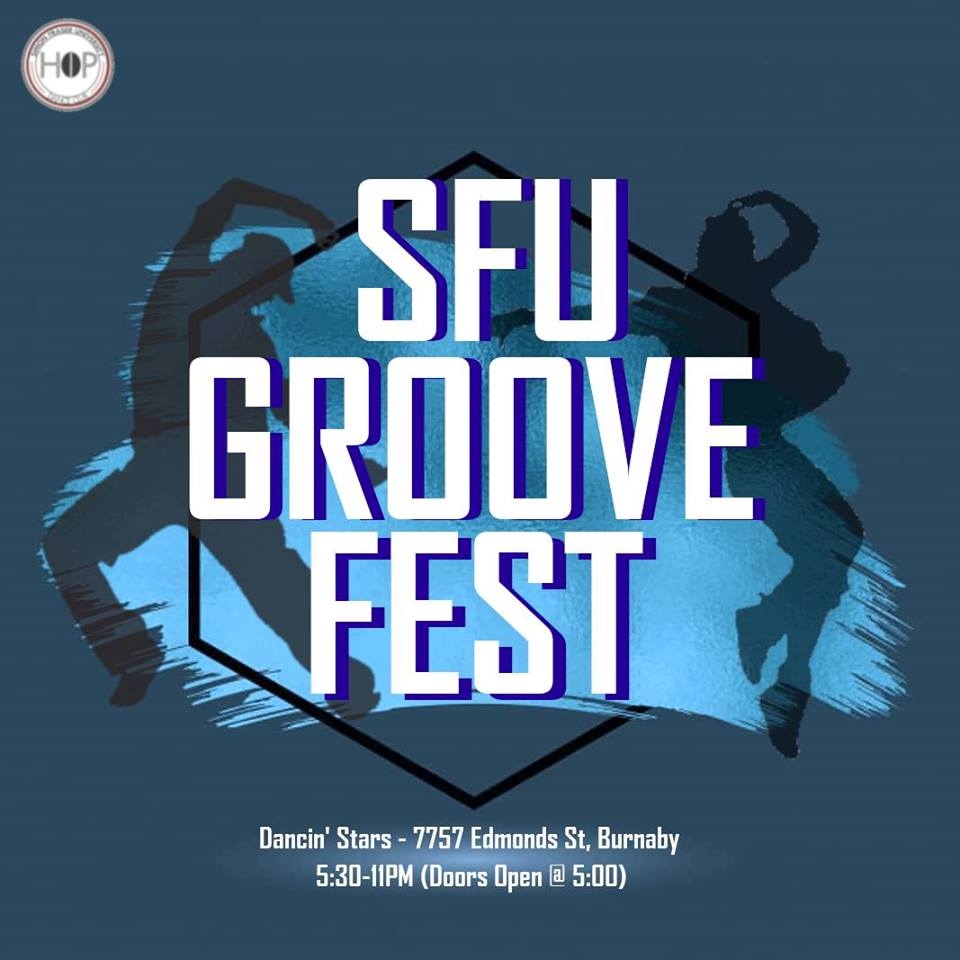 SFU Groove FEST 2019 poster