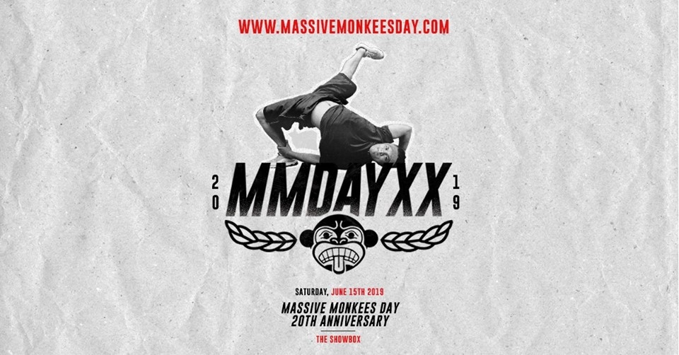 Massive Monkees 20th Anniversary  2019 poster