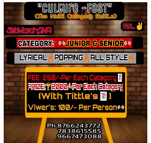 CULTURE - FesT 2019 poster