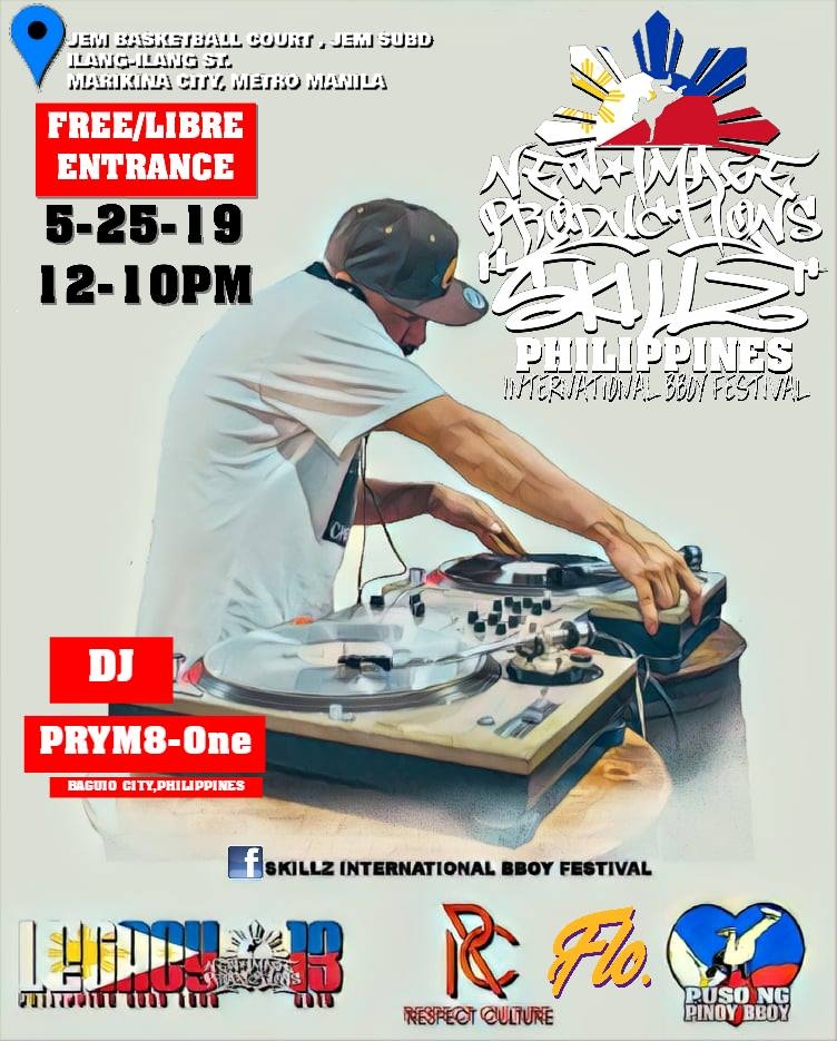 Skillz International Bboy Festival 2019 poster