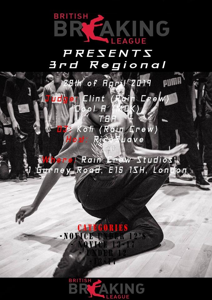 British Breaking League 2019 poster