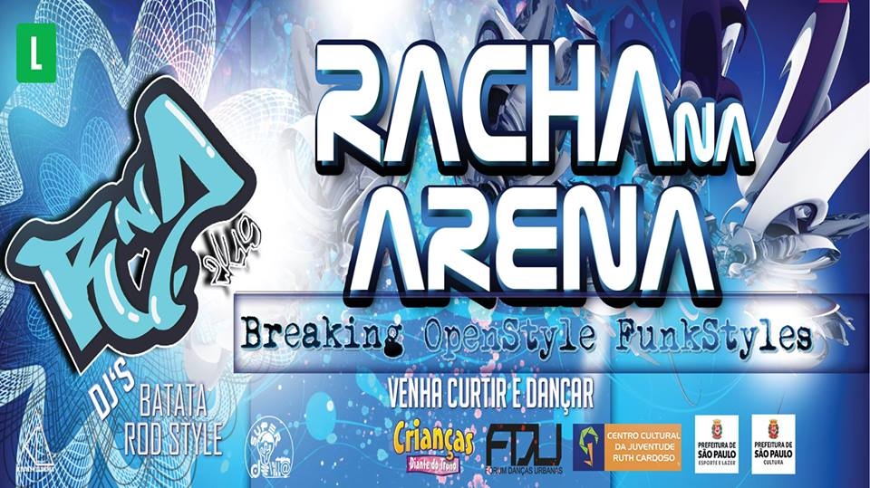Danças urbanas com o Racha na Arena no CCJ 2019 poster